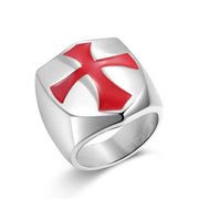 Templar Knight Cross Ring
